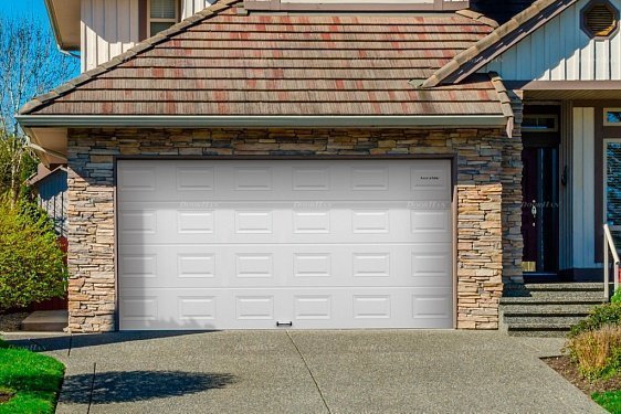 Секционные гаражные ворота Doorhan RSD01 BIW (2100х2200) - фото