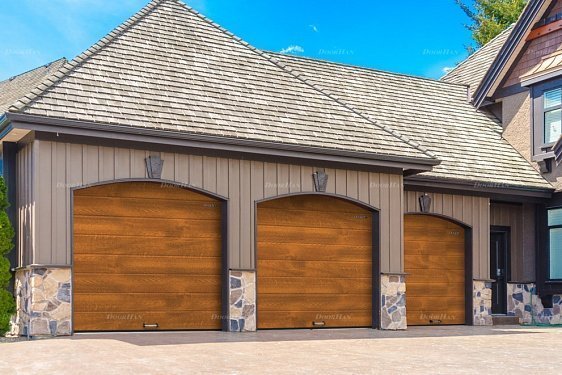 Секционные гаражные ворота Doorhan RSD01 BIW (2800х2000) - фото
